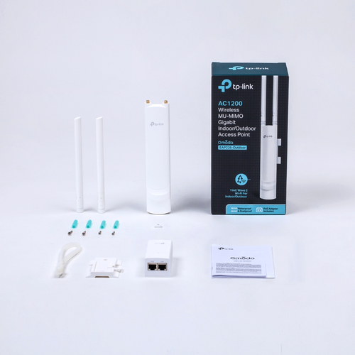 TP-Link EAP225-Outdoor Dual Band IEEE 802.11ac 1.17 Gbit/s Wireless Access Point - Outdoor - 5 GHz, 2.40 GHz - MIMO Techno