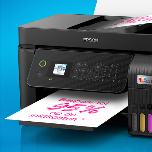 Epson ET-4800 Wireless EcoTank Inkjet Multifunction Printer - Colour - Copier/Fax/Printer/Scanner - 5760 x 1440 dpi Print 