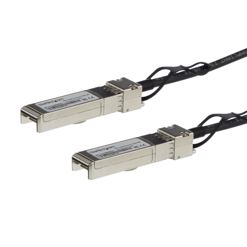 StarTech.com 1.5m 10G SFP+ to SFP+ Direct Attach Cable for Cisco SFP-H10GB-CU1-5M 10GbE SFP+ Copper DAC 10Gbps Passive Twi