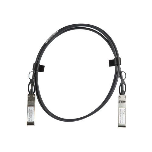 StarTech.com 1.5m 10G SFP+ to SFP+ Direct Attach Cable for Cisco SFP-H10GB-CU1-5M 10GbE SFP+ Copper DAC 10Gbps Passive Twi