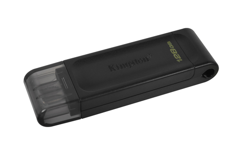 Kingston Technology DataTraveler 70. Capacidade: 128 GB, Interface de dispositivo: USB Type-C, Versão USB: 3.2 Gen 1 (3.1 