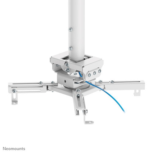 Fixation au plafond Neomounts CL25-540WH1 pour Projecteur - Blanc - Réglable en hauteur - 35 kg Max - Acier