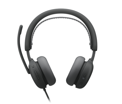 Logitech Zone Wired 2 Kabel Kopfbügel Stereo Headset - Graphit - Microsoft-Teams-Zertifizierung - Binaural - Ohrumschließe