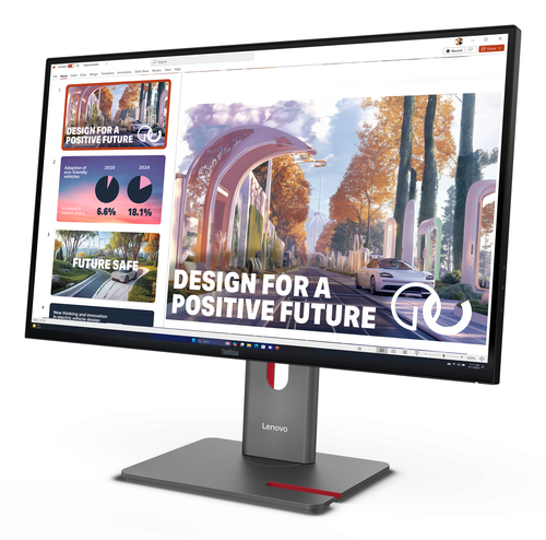 Lenovo ThinkVision P27QD-40 27" Class WQHD LED Monitor - 16:9 - Raven Black - 68.6 cm (27") Viewable - In-plane Switching 