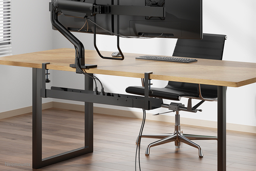 Neomounts Cable Organizer - Black - Cable Tray - Steel