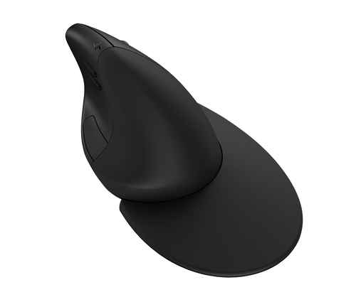 HP Maus - Bluetooth - Schwarz - Kabellos - 2,40 GHz - 1200 dpi Auflösung - Scroll-Rad - Rechtshändig