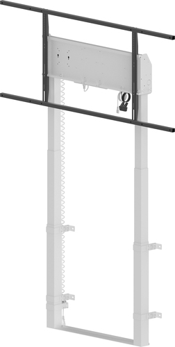 iiyama Höhenverstellbar Monitorständer - Bildschirmgröße: 139,7 cm (55 Zoll) bis 248,9 cm (98 Zoll) - 120 kg Tragfähigkeit