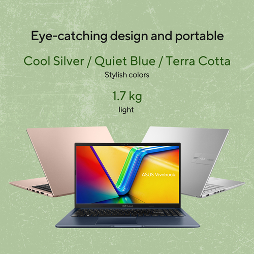 ASUS Vivobook 15 M1502YA-NJ590W. Product type: Laptop, Form factor: Clamshell. Processor family: AMD Ryzen™ 7, Processor m