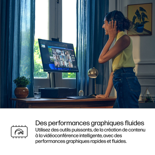 HP ProDesk 4 SFF G1i Desktop AI PC Wolf Pro Security Edition. Processor family: Intel Core Ultra 7, Processor model: 265. 