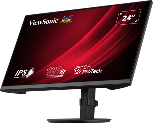 Viewsonic VA VA2408-HDJ. Taille de l'écran: 61 cm (24"), Résolution de l'écran: 1920 x 1080 pixels, Type HD: Full HD, Tech