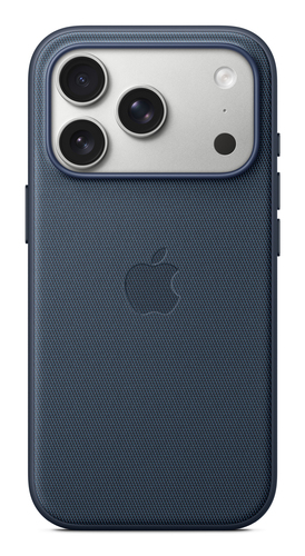 Apple Hülle für Apple iPhone 17 Pro Smartphone - Blau - Kratzfest, Sturzsicher - Webstoff, Polyester, Thermoplastisches Po