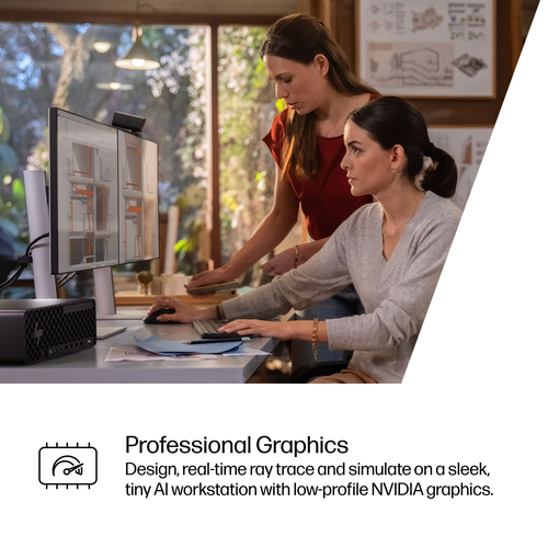 HP Z2 G1i Workstation - Intel Core Ultra 7 265 - 32 GB - 1 TB SSD - Small Form Factor - Black - Intel W880 Chip - Windows 