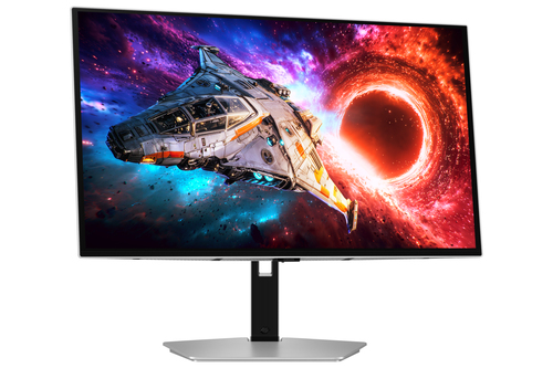 Samsung Odyssey OLED G8 S27HG800SU 27 Zoll Klasse 4K UHD Gaming-OLED-Monitor - 16:9 Format - Silber - 68,6 cm (27 Zoll) Vi