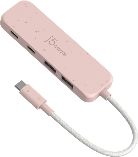 j5create JCH342ER. Hostschnittstelle: USB 3.2 Gen 1 (3.1 Gen 1) Type-C, Hub interfaces: USB 3.2 Gen 2 (3.1 Gen 2) Type-A, 