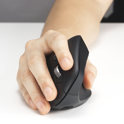 Kensington Pro Fit Ergo MY630 EQ Full-size Maus - Bluetooth/Radio-Frequenz - 5 Taste(n) - Kabellos - 2,40 GHz - wiederaufl