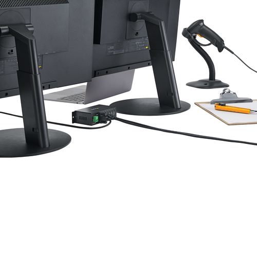 StarTech.com USB Hub - USB Type B - External - Black - TAA Compliant - 7 Total USB Port(s) - 7 USB 2.0 Port(s) - PC, Mac