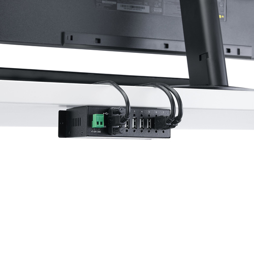StarTech.com USB Hub - USB Type B - External - Black - TAA Compliant - 7 Total USB Port(s) - 7 USB 2.0 Port(s) - PC, Mac