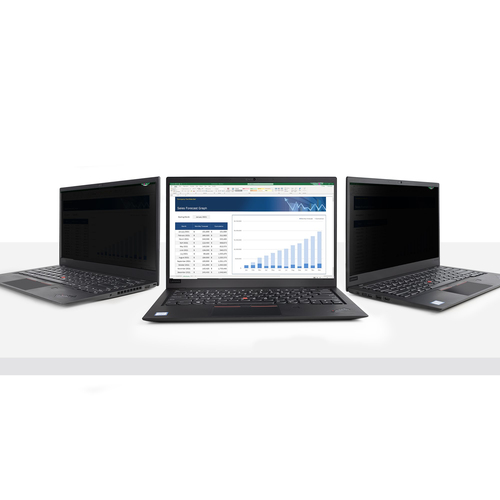 StarTech.com 14in Laptop Privacy Screen For 16:9 Displays, Anti-Glare Privacy Filter with 51% Blue Light Reduction, Matte/