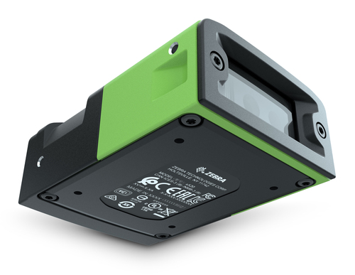 Zebra FS20 Rugged Industrial Fixed Mount Barcode Scanner - Cable Connectivity - Industrial Green - 609.60 mm Scan Distance