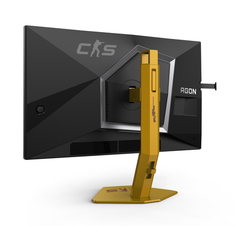 AOC AGON PRO CS24A 24" Class Full HD Monitor LED para jogos - 16:9 - preto texturizado - 61,2 cm (24,1") Viewable - WLED B