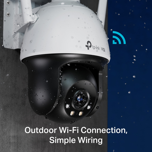 TP-Link VIGI VIGI C540-W 4 Megapixel Outdoor Netzwerkkamera - Farbe - 30 m Infrarot/Farbe Nachtsicht - H.265+, H.265, H.26