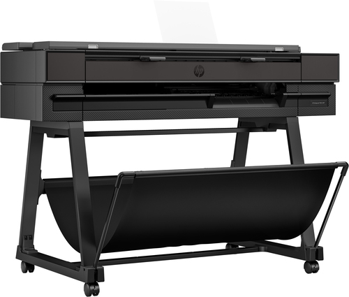 HP Designjet T850 DIN A0 Tintenstrahl-Großformatdrucker - Includes Scanner, Kopierer, Drucker - 914,40 mm (36 Zoll) Druckb