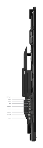 Lenovo ThinkVision T86. Display diagonal: 2.18 m (86"), Display resolution: 3840 x 2160 pixels, HD type: 4K Ultra HD, Disp