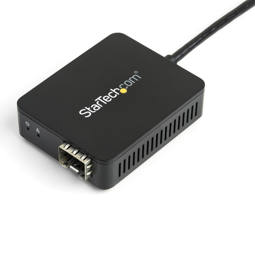 StarTech.com USB 3.0 to Fiber Optic Converter - USB to Open SFP Adapter - Gigabit Network Adapter Multi Mode(MMF)/Single M