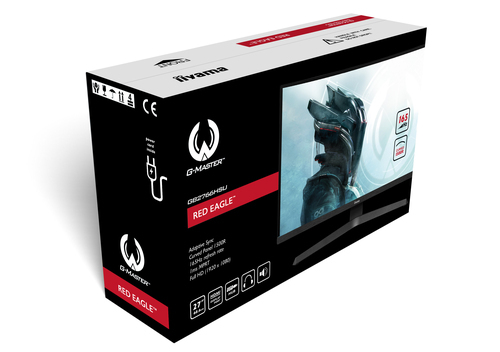 iiyama G-MASTER Red Eagle GB2766HSU-B1 27"" Class Full HD Curved Screen Gaming LCD Monitor - 16:9 - Matte Black - 68.6 cm 