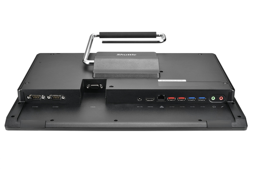 Shuttle All-In-One Barebone P55U3, 15.6" Multi-Touch-Screen, Intel Core i3-1315U, Wifi, IP54 , lüfterlos, 24/7 Dauerbetrie