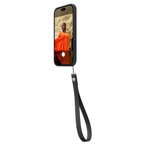 Apple Wrist Strap – Black. Product type: Wristlet strap, Product colour: Black, Material: Polyethylene terephthalate (PET)