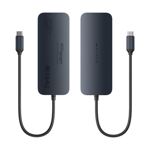 Targus HyperDrive HD4006GL USB-Typ C Docking Station - Ladefunktion - Speicherkartenleser - SD, microSD - Blau - 2 Unterst