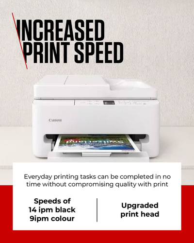 Canon PIXMA TS7550i. Print technology: Inkjet, Printing: Colour printing, Maximum resolution: 1200 x 1200 DPI. Copying: Co