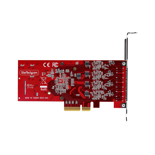 StarTech.com USB Adapter - PCI Express x4 - 1.25 GB/s, 640 MB/s, 60 MB/s, 1.50 MB/s, 140.80 kB/s - Desktop, Server - Inter