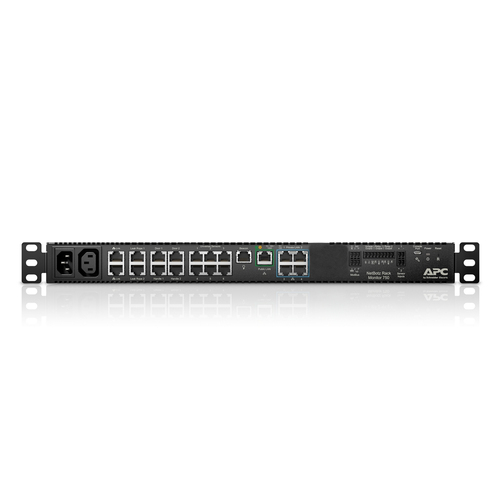 APC NetBotz 750 Rack Mount Appliance for Europe. Cor do produto: Preto, Capacidade do rack: 1U. Largura: 432 mm, Profundid
