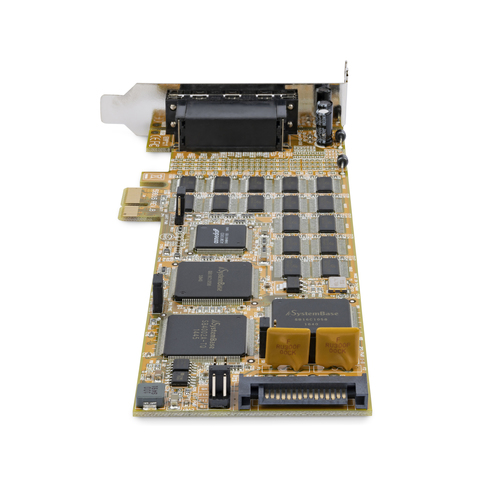 StarTech.com PEX16S550LP. Hostschnittstelle: PCIe, Ausgangsschnittstelle: Seriell, Formfaktor der Erweiterungskarte: Niedr