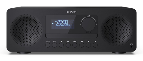 Sharp XL-B720D(BK). Typ: Heim-Audio-Mikrosystem, Produktfarbe: Schwarz, Anzahl an optischen Scheiben: 1 Disks. RMS eingest