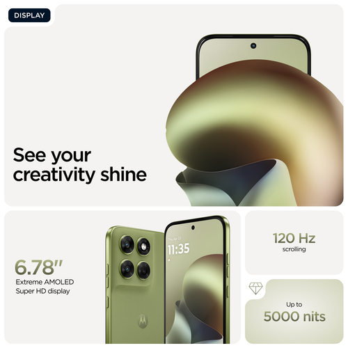 Motorola Mobility moto g67 128 GB Smartphone - 17,2 cm (6,8 Zoll) Super HD 1272 x 2772 - Octa-Core (Cortex A76Dual-Core 2,