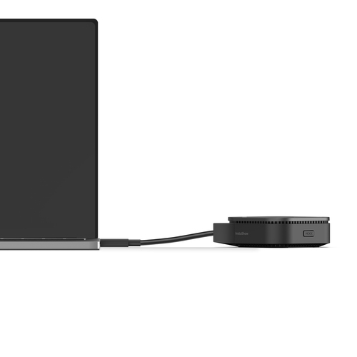 BenQ InstaShow WDC15. Formfaktor: Desktop, Produktfarbe: Schwarz, Gehäusematerial: Acrylnitril-Butadien-Styrol (ABS), Eise