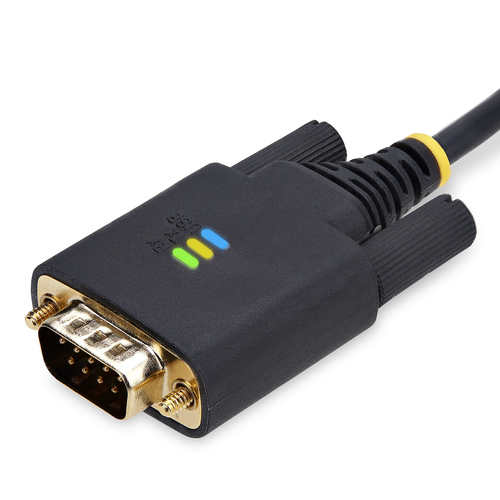 StarTech.com 1P10FFC-USB-SERIAL. Produktfarbe: Schwarz, Kabellänge: 3 m, Anschluss 1: USB Typ-A. Verpackungsbreite: 220 mm