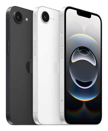 Apple iPhone 16e . Display diagonal: 15.5 cm (6.1"), Display resolution: 2532 x 1170 pixels. Processor family: Apple, Proc