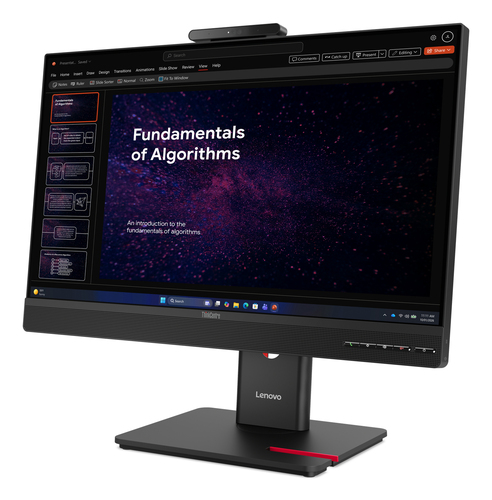 Lenovo ThinkCentre TIO24 Gen6 Monitor. Display diagonal: 60.5 cm (23.8"), Display resolution: 1920 x 1080 pixels, HD type:
