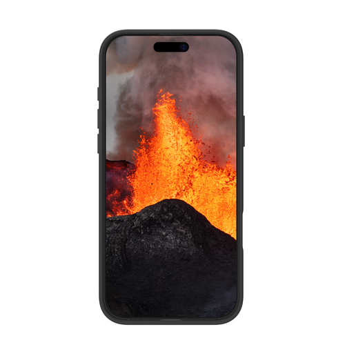 dbramante1928 ApS Iceland Ultra Case for Apple iPhone 16 Smartphone - Black - Drop Resistant, Impact Resistant, Shock Abso