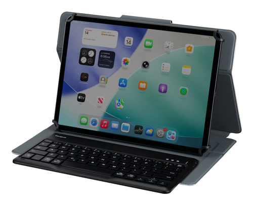 Targus Safe Fit THZ998ES Tastatur/Cover für 24,1 cm (9,5 Zoll) bis 29,2 cm (11,5 Zoll) Apple iPad Air 11 (2024) Tablet - S