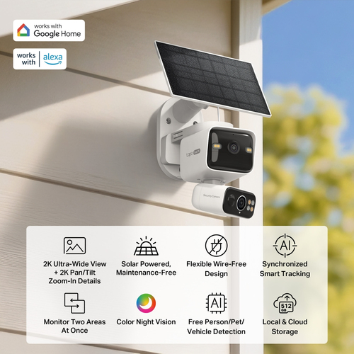 TP-Link Tapo C645D KIT. Type: IP security camera, Placement supported: Outdoor, Connectivity technology: Wireless. Mountin