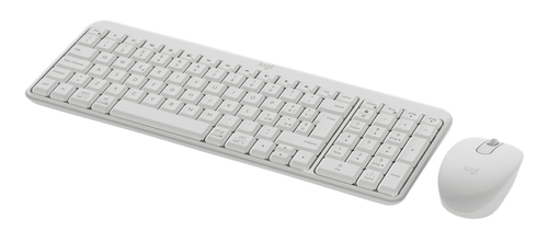 Tastiera e mouse Logitech MK250 - Italiano - Wireless Bluetooth Tastiera - Bianco - Wireless Bluetooth Mouse - Ottico - 10