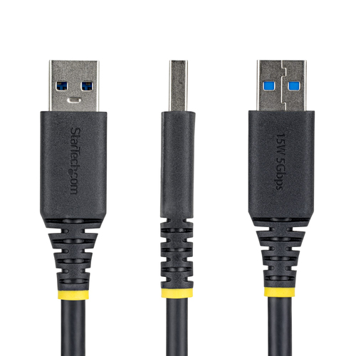 StarTech.com 2m USB-A Panelmontage Kabel, USB-A Stecker auf Buchse, USB 5Gbps Erweiterungskabel, Panelmontage Adapter - Sc