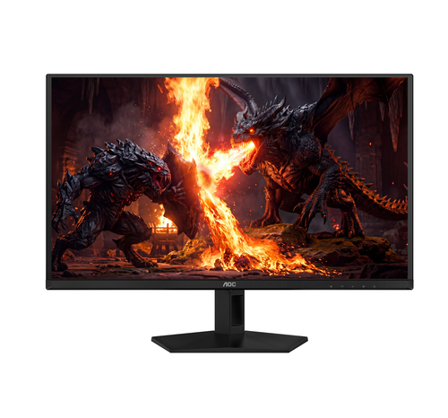 AOC Q27G41ZDF 27" (68.6 cm) Class WQHD Gaming OLED Monitor - 16:9 - Black, Red - 26.5" (67.3 cm) Viewable - Quantum Dot OL