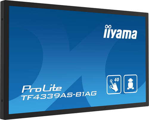 iiyama ProLite TF4339AS-B1AG 1079,50 mm 4K UHD LCD Collaboration Display - ARM Cortex A73 + A53 - 4 GB - Projiziert kapazi