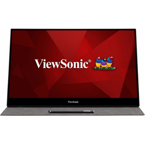 Écran tactile LCD ViewSonic TD1655 16" Classe - 16:9 6,50 ms - 39,6 cm (15,6") Viewable - Dalle à Technologie Capacitive P
